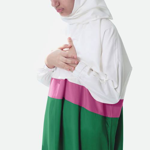 شرشف صلاة أخضر للبنات