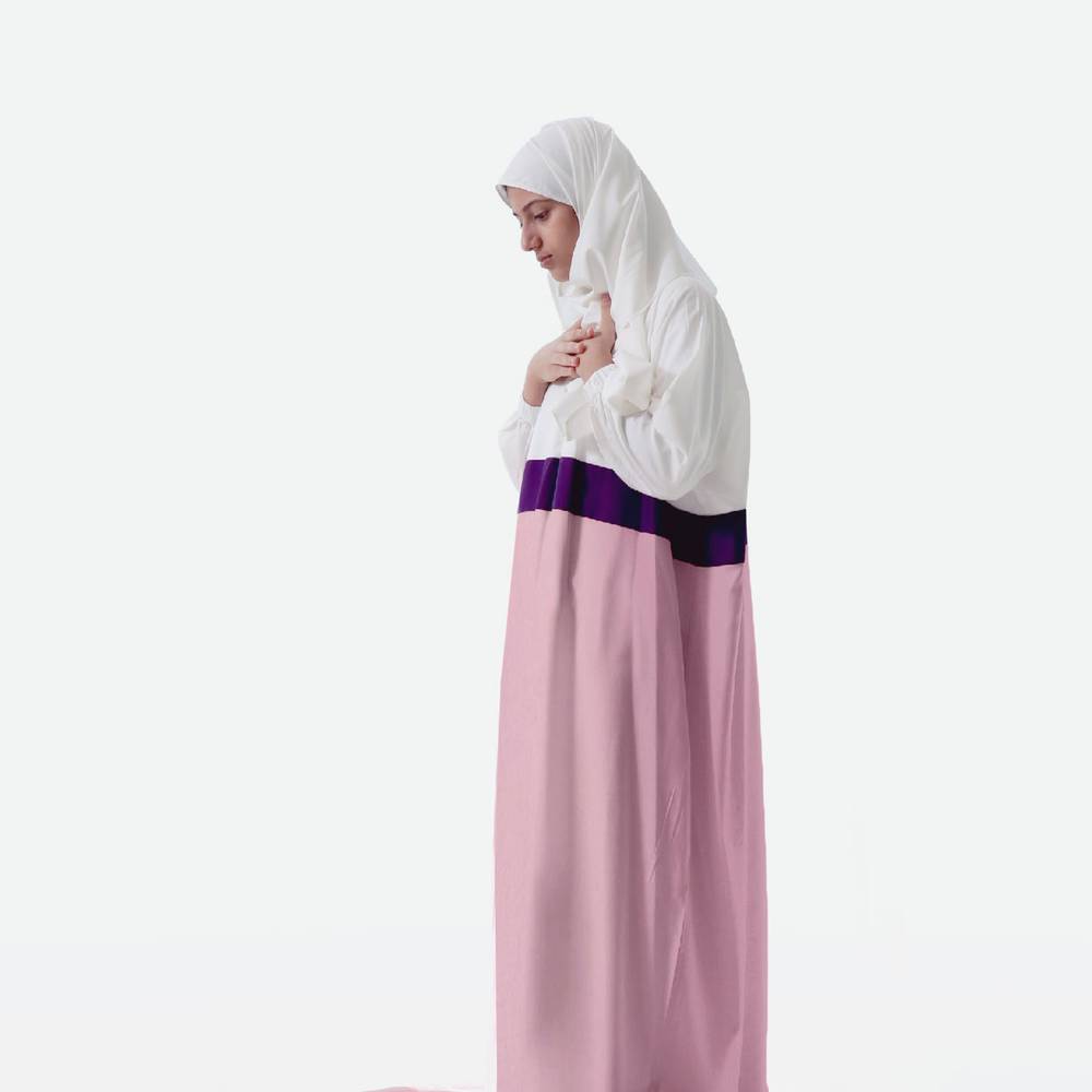 Pink Prayer Wear for Girls -  10 to 13 Years