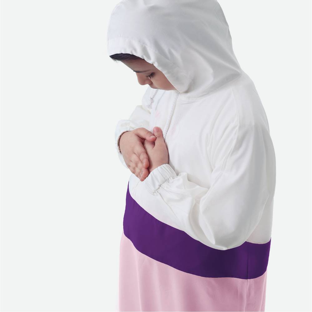 Pink Prayer Wear for Girls -  6 to 9 Years