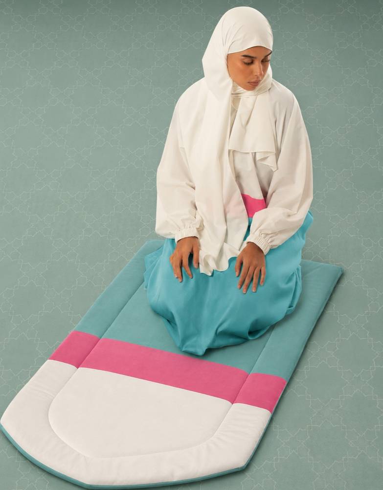 هدية طقم صلاة سحاب -تركواز