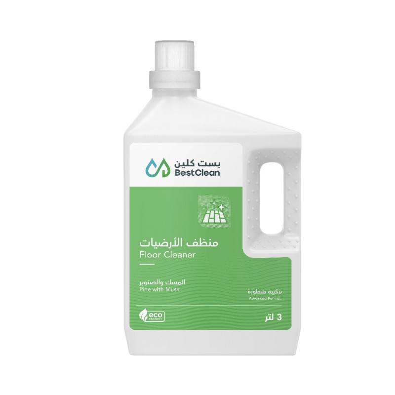 Best Clean - Floor Cleaner with Pine and Musk Scent, 3 Liters