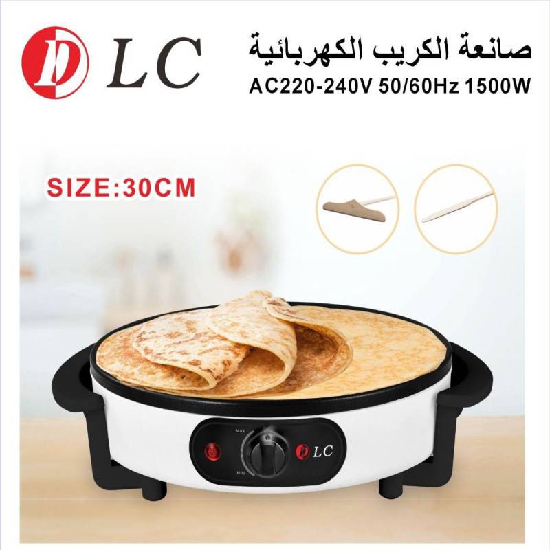 صانعة الكريب الكهربائية مقاس 30 سم 1500 واط 9038269