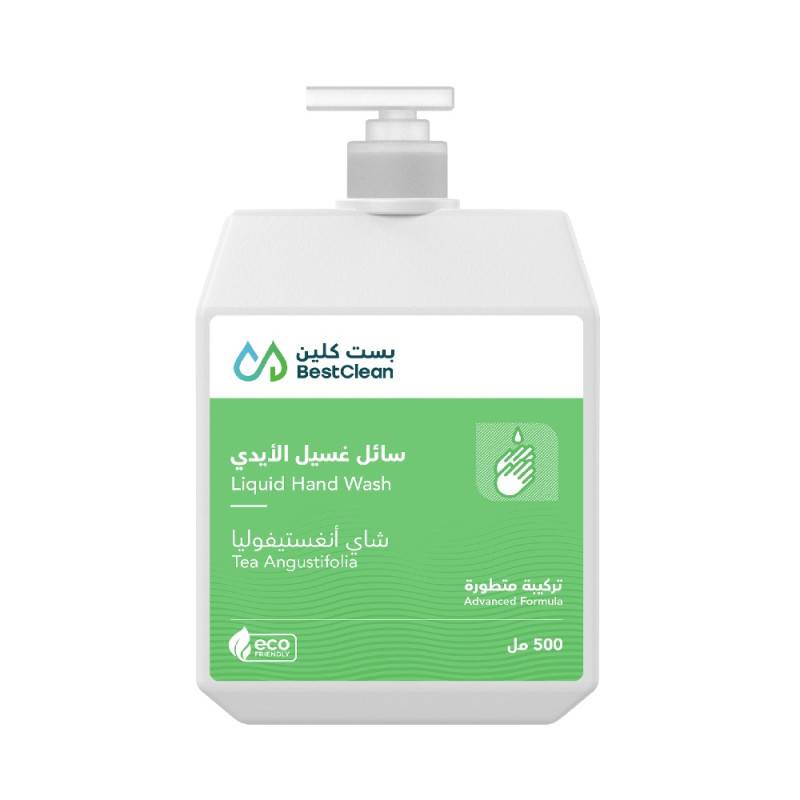 بست كلين - سائل غسيل الأيدي برائحة شاي انغستيفوليا 500 مل