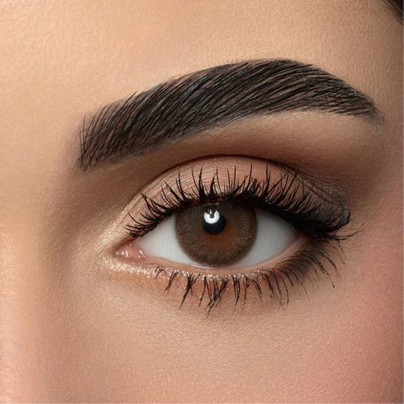 Amara - Dark Sepia Monthly Colored Contact Lenses