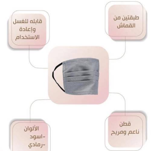 كمامات قماشية للعاملات المنزلية