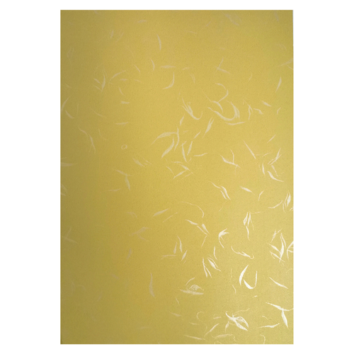 ARAFAT, A4 Kapas Perfumed Paper 180 gms 50 Sheets Light Gold