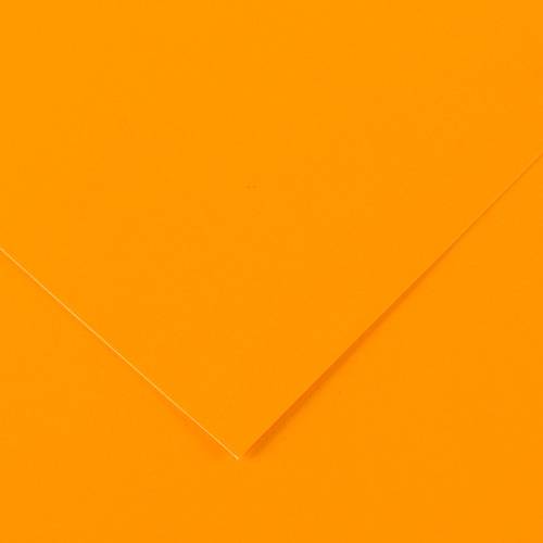 Canson Iris Vivaldi A4 240gsm Smooth Color Paper -Orange Fluo - 50 Sheets