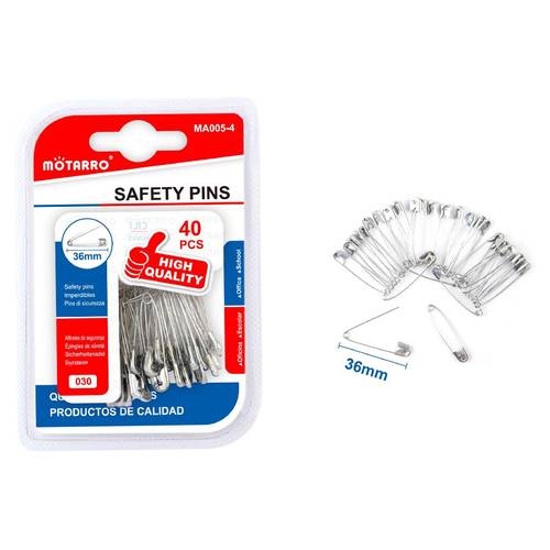 Motarro Safety Pin 36 mm 40 pcs