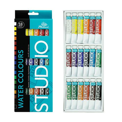 Phoenix Watercolor Studio set 18 colors 12ml