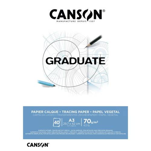 Canson Graduate Tracing Paper 70 gsm 40 sheets A3