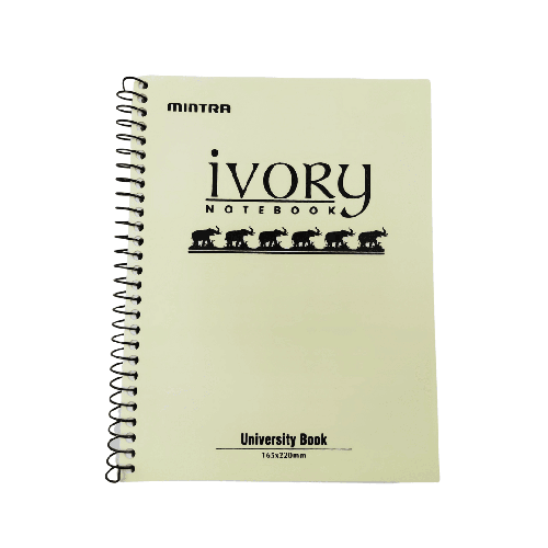 Notebook 100 sheets Ivory