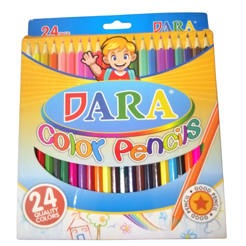 Dara, Colored Pencils 24 pcs