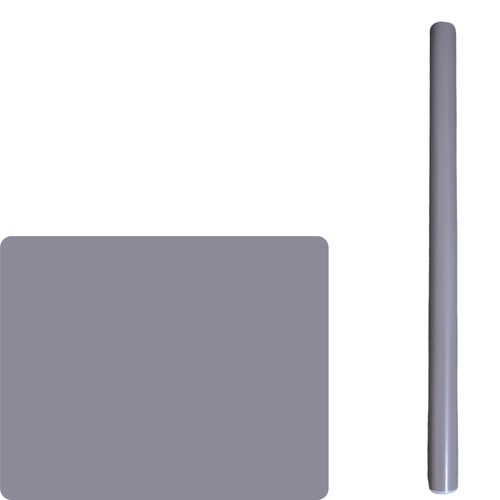 Self Adhesive Book Cover Roll 2 m Grey