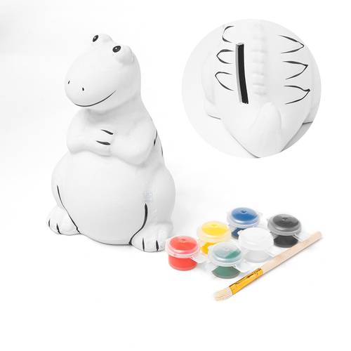 Ceramic kit Money Box Dinosaur