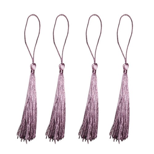 Tassels Decorative Accessory Lilac 4pcs
