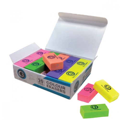 C3 Color Eraser 20 Pcs