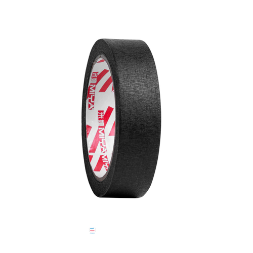 Miya Himi CJ Paper Tape, 30mm Width, 25m Length, Black