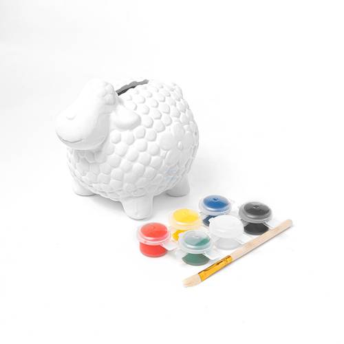 Ceramic kit Money Box Sheep