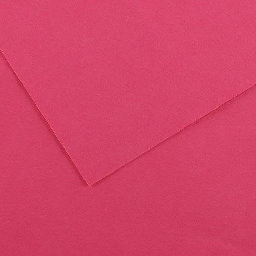 Canson Iris Vivaldi A4 185 gsm Smooth Color Paper -Fuchsia- 50 Sheets