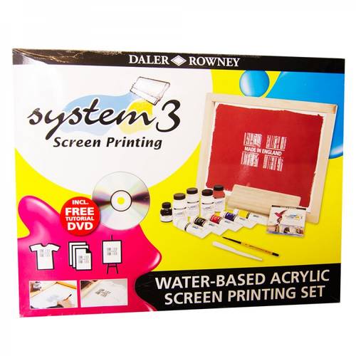 Daler Rowney, System 3 Screen Printing Set