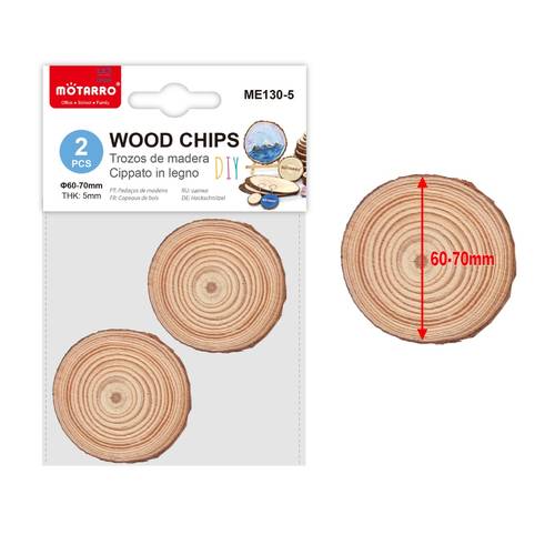 Wood Chips 7cm 2pcs