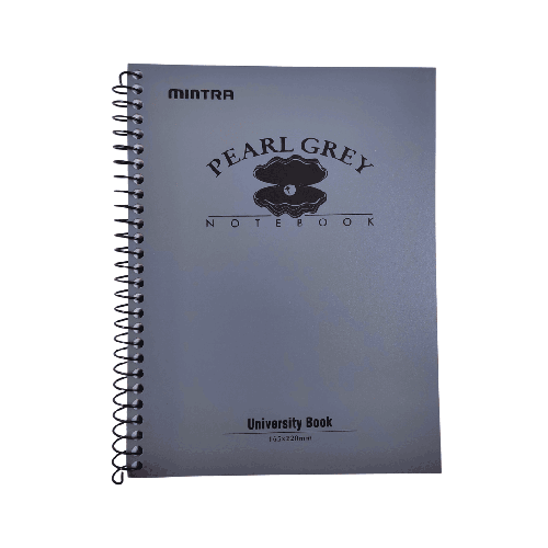 Notebook 100 sheets Pearl Grey