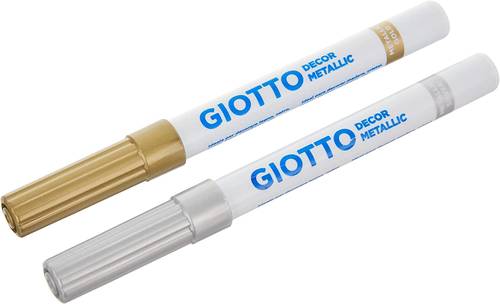 Giotto Decor Metallic Gold/silver 2 Set