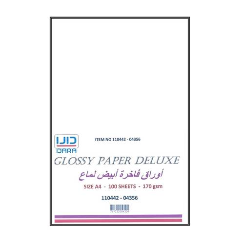 DARA Glossy Paper A4 170 gsm 100 sheets White