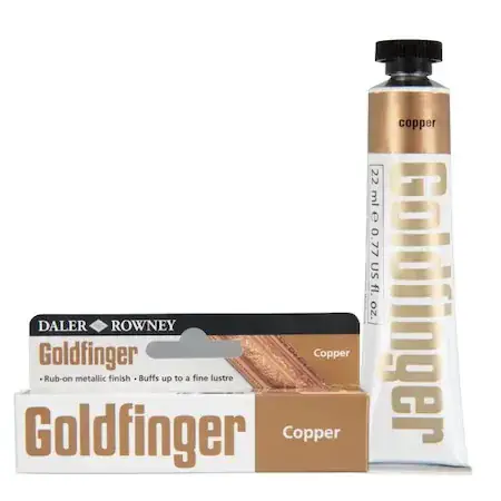 معجون معدني نحاسي 22 مل (Goldfinger) , ديلر روني