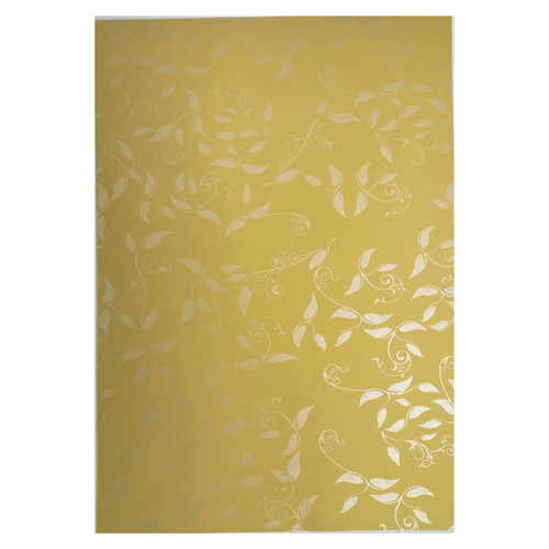 ARAFAT, A4 Sakura Perfumed Paper 180 gms 50 Sheets Light Gold