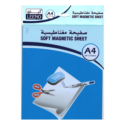 شرائح مغناطيس أزرق A4 , لينو 