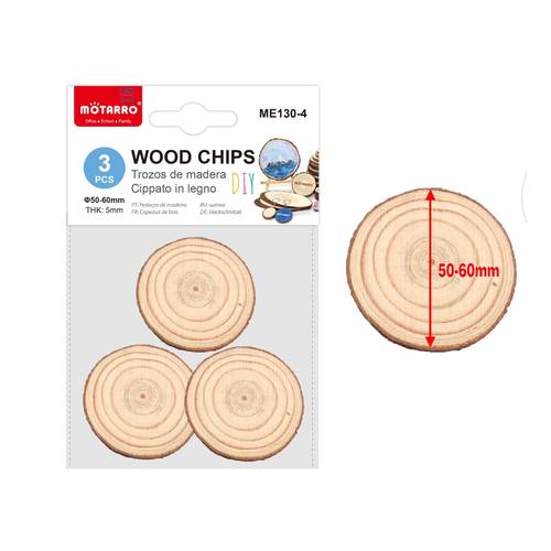 Wood Chips 6cm 3pcs