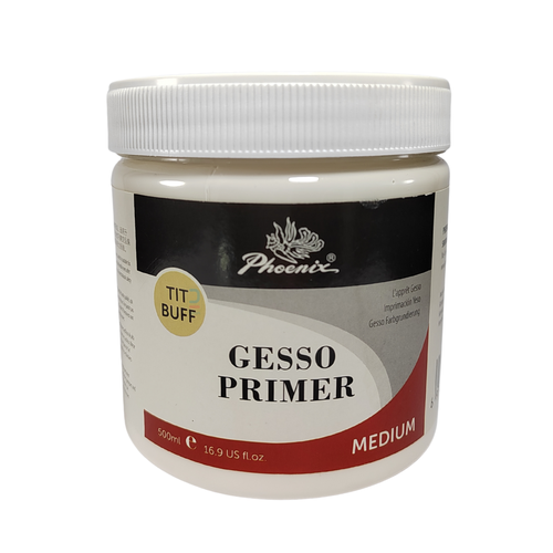 Phoenix Gesso Primer Buff Titanium 500ml