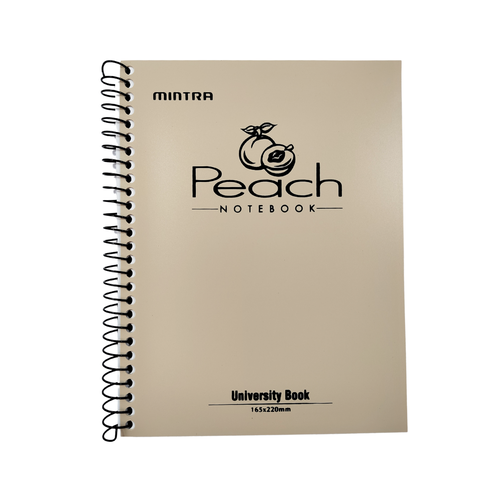 Notebook 100 sheets Peach