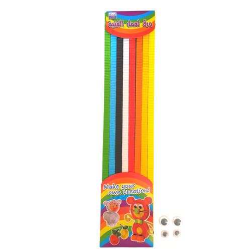 Leeno Long Art Paper Assorted Colors