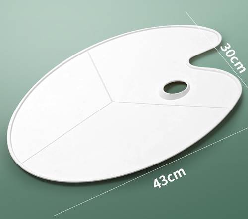 Phoenix Flat Plastic Palette - 43X30cm 