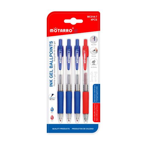 Motarro Gel Pen Main colors 4 pens