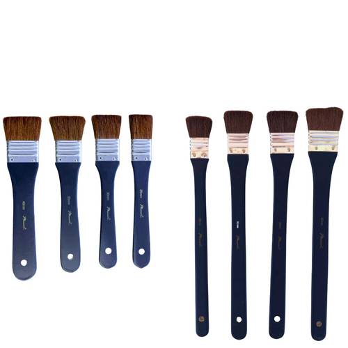Phoenix Artist Pony hair Short & Long Handle Brush 8pcs