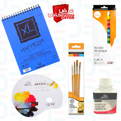 Acrylic Pack2 -8 pcs