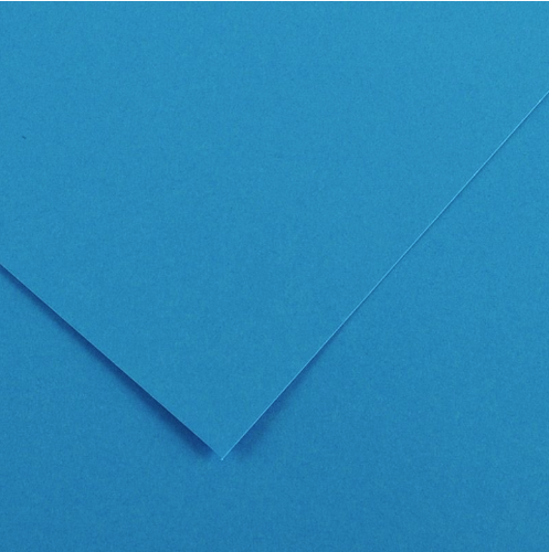 Canson Iris Vivaldi A4 185 gsm Smooth Color Paper -Azure blue- 15 Sheets