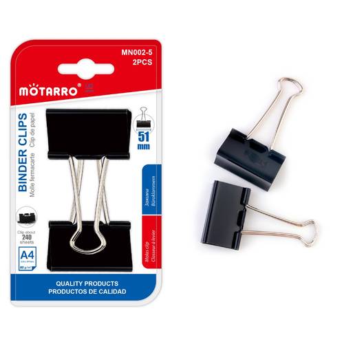 Motarro Binder Clips 51 mm 2 pcs
