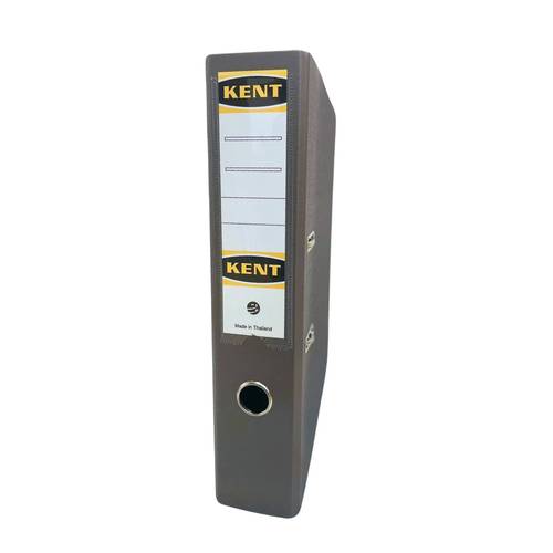 KENT Plastic Box File Silver 3 inch