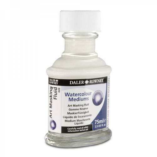 ماسك عازل الوان مائية 75 مل  Masking Fluid (Aquafine)  , ديلر روني