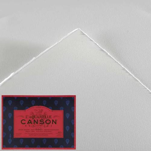Canson Heritage hot pressed Block cotton 20 sheets