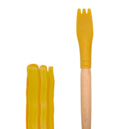 Princeton, Catalyst Silicone Blade Tool 15mm - Yellow