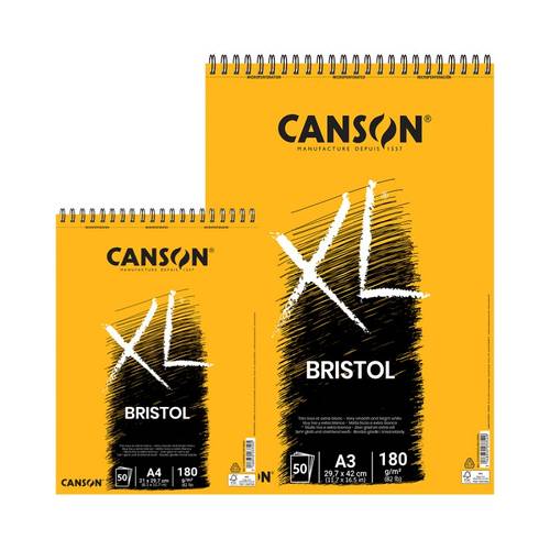 كراسة رسم بريستول ناعمة جداً XL Bristol (180جم) 50 ورقة , كانسون 