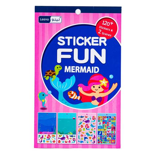 Fun Mermaid Sticker Book 120 stickers