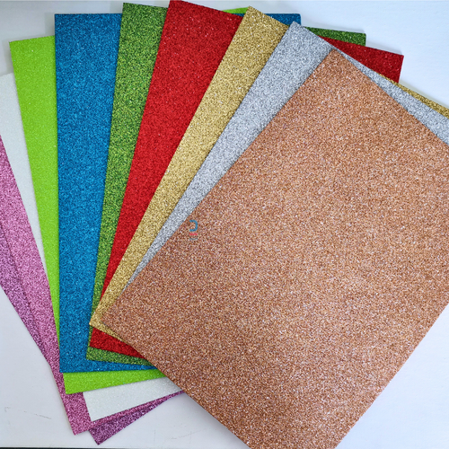 Leeno, Glitter Eva Sheets 10 pcs A3