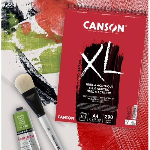 كراسة رسم زيتي واكريليك 290 جم  XL , كانسون