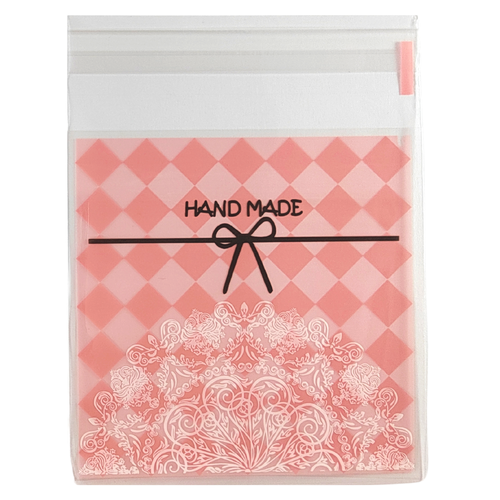 Cookie Bags Hand Made Pink